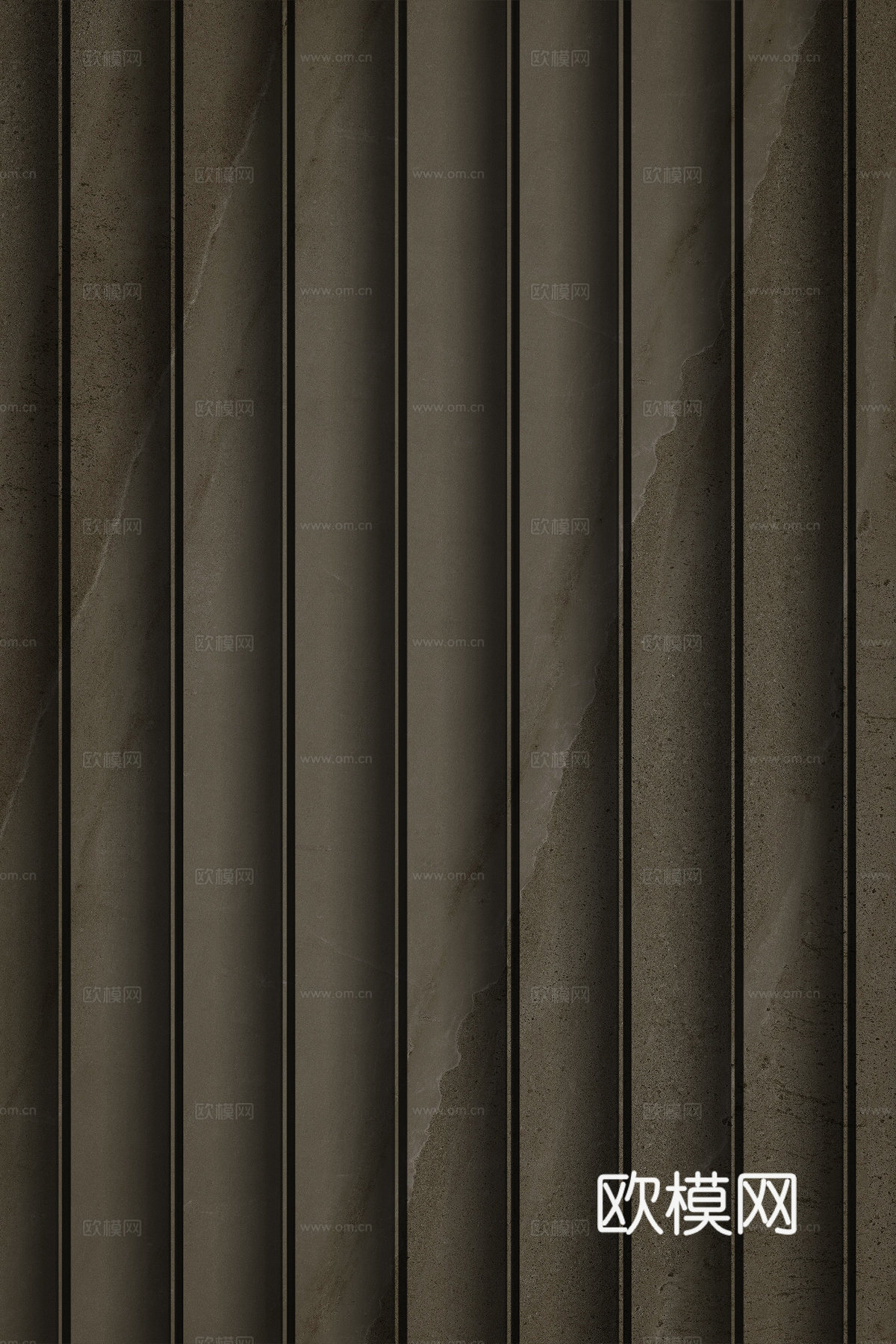 岩板大理石纹波浪艺术背景墙下载（渲染图7）