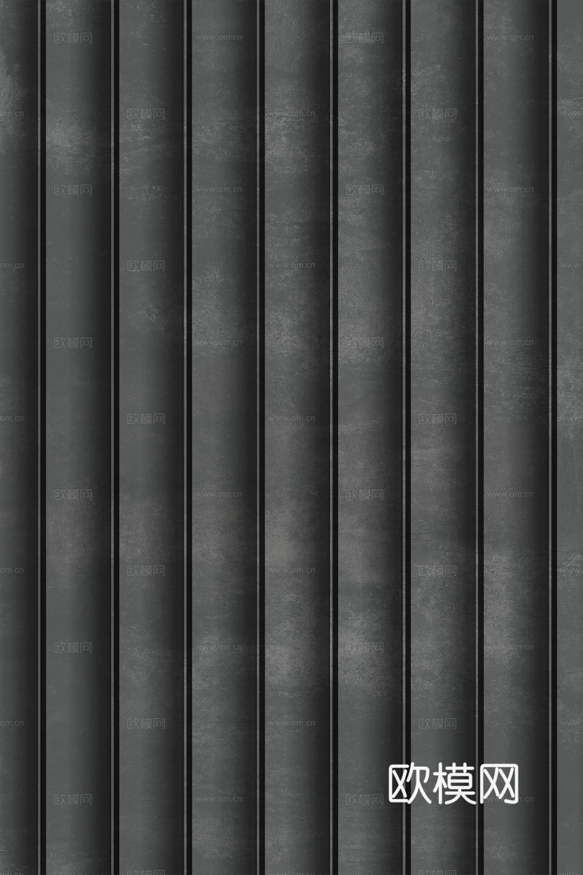 岩板大理石纹波浪艺术背景墙下载（渲染图6）