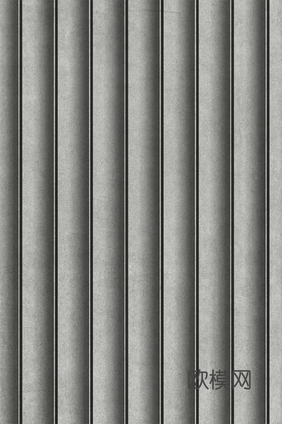 岩板大理石纹波浪艺术背景墙下载（渲染图2）