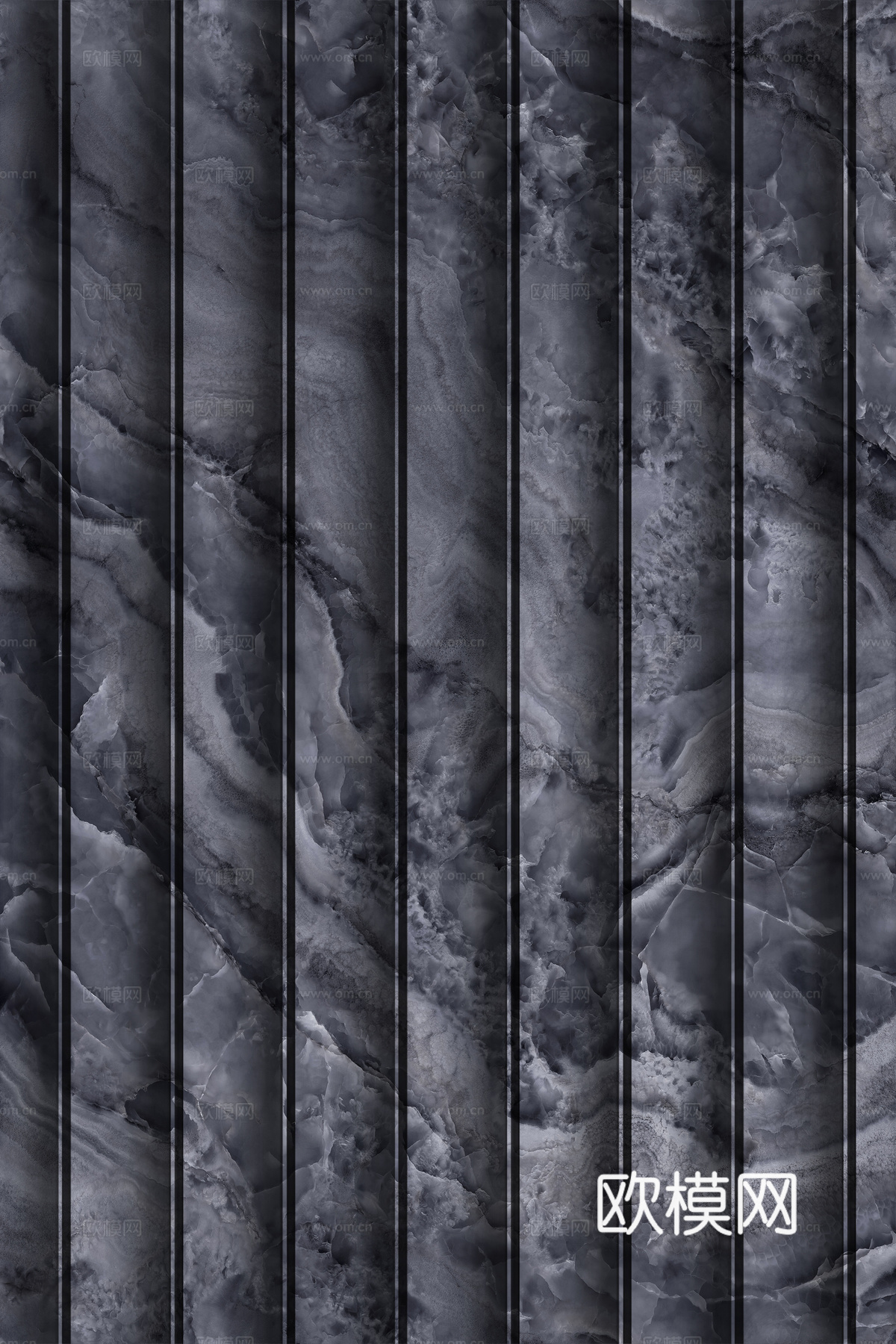 岩板大理石纹波浪艺术背景墙下载（渲染图8）