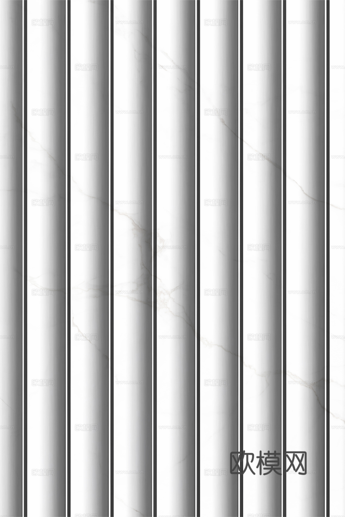 岩板大理石纹波浪艺术背景墙下载（渲染图7）