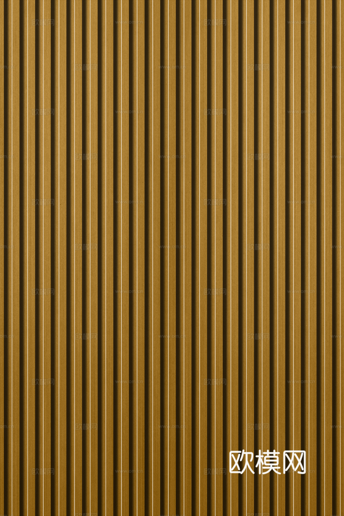 高清拉丝金属格栅长城板下载（渲染图1）