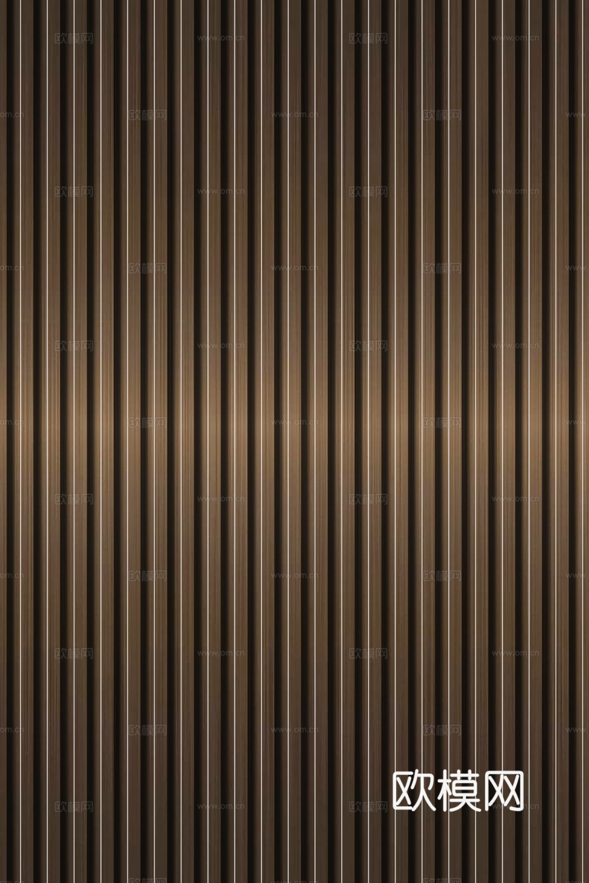 高清拉丝金属格栅长城板下载（渲染图4）