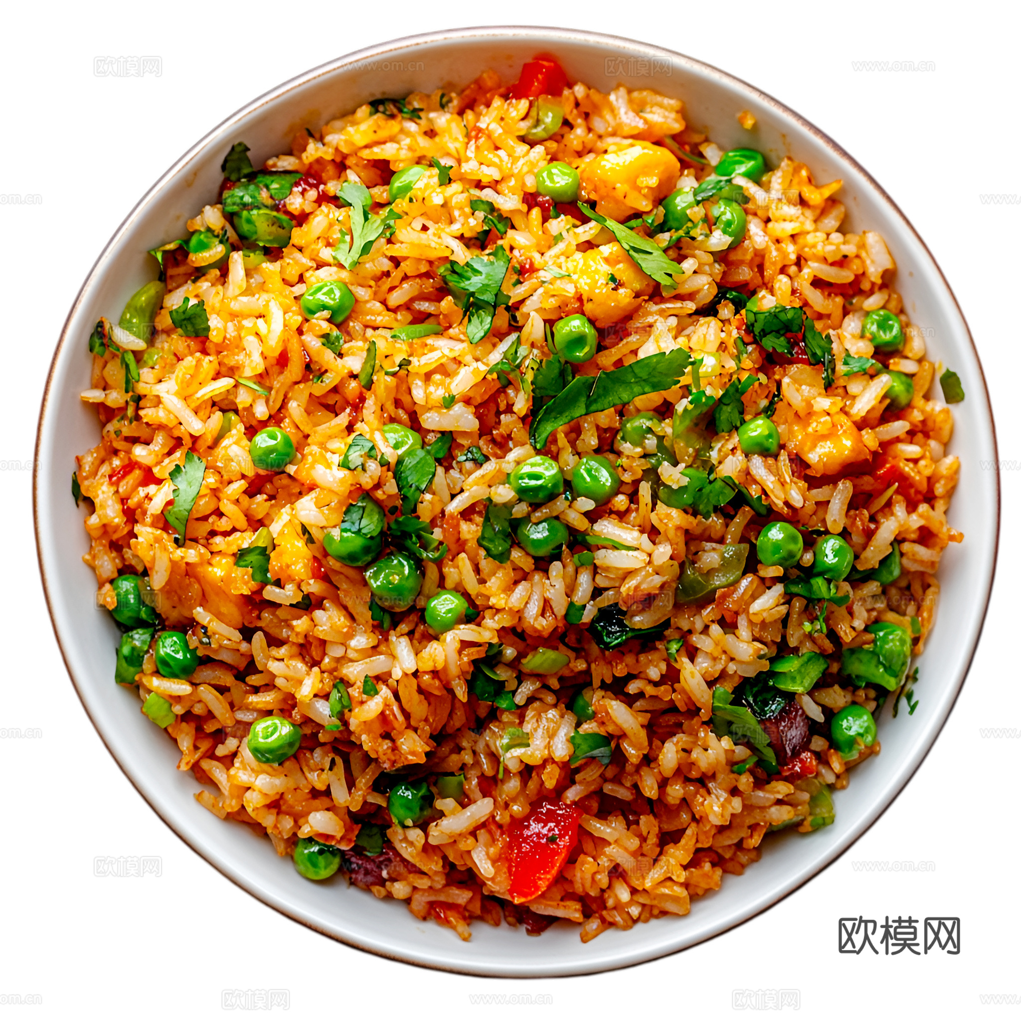 免抠营养套餐 蔬菜沙拉 炒米饭 煲仔饭 牛肉饭