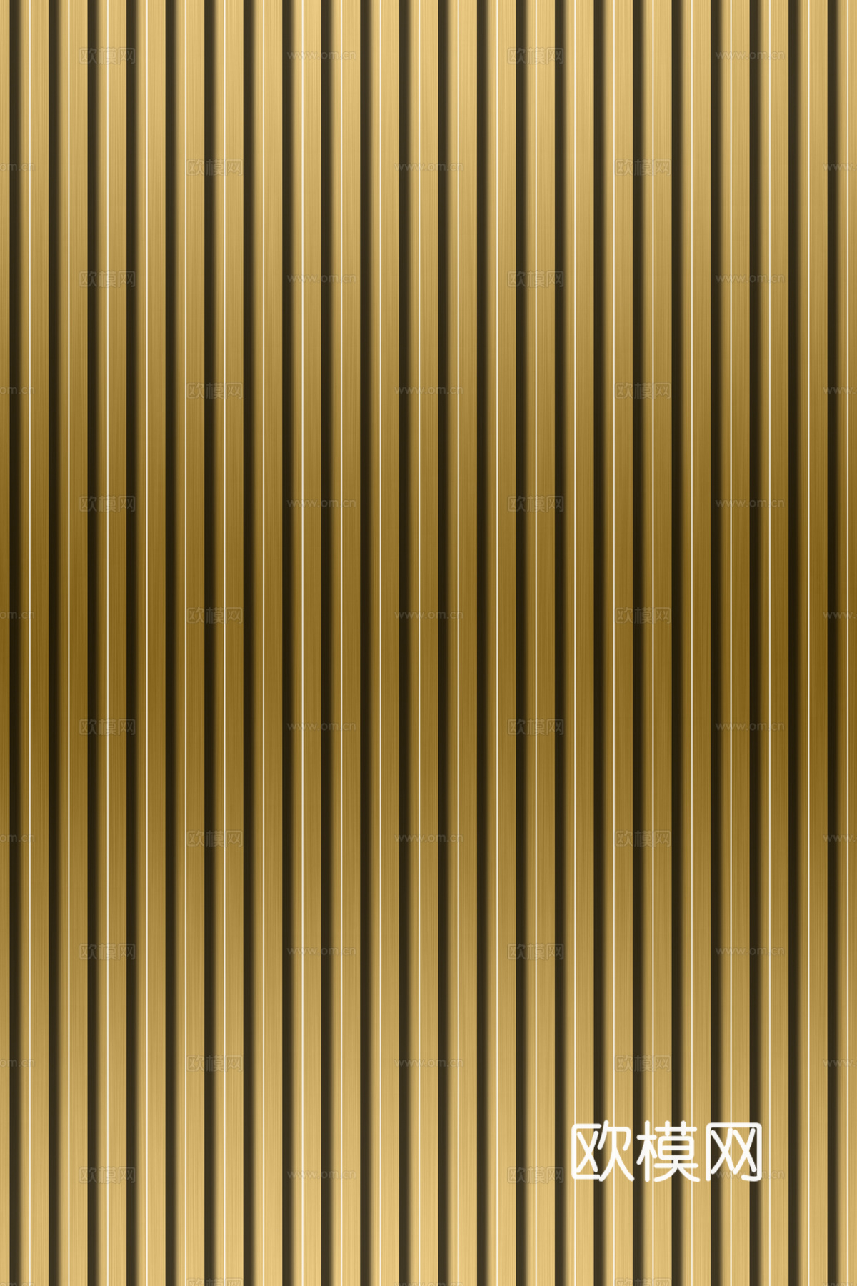 高清拉丝金属格栅长城板下载（渲染图3）