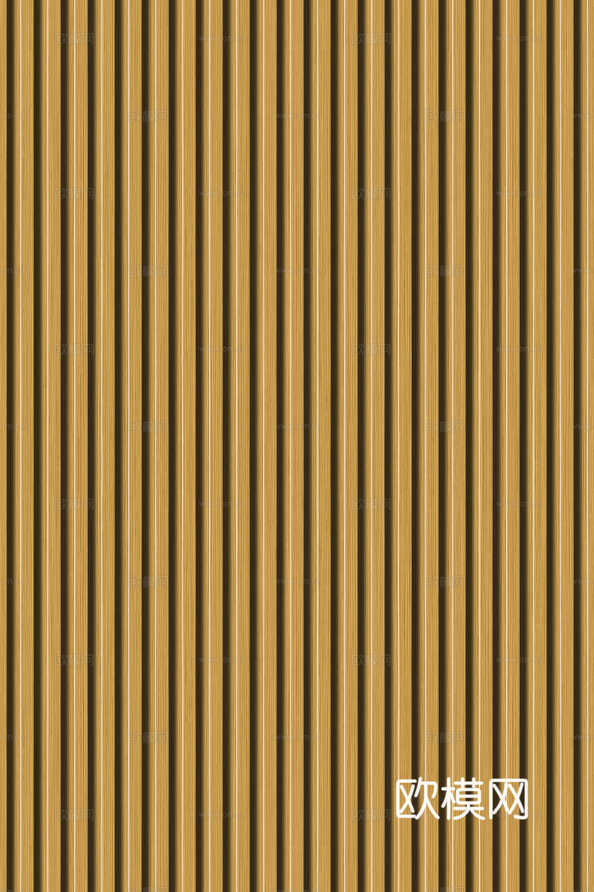 高清拉丝金属格栅长城板下载（渲染图6）