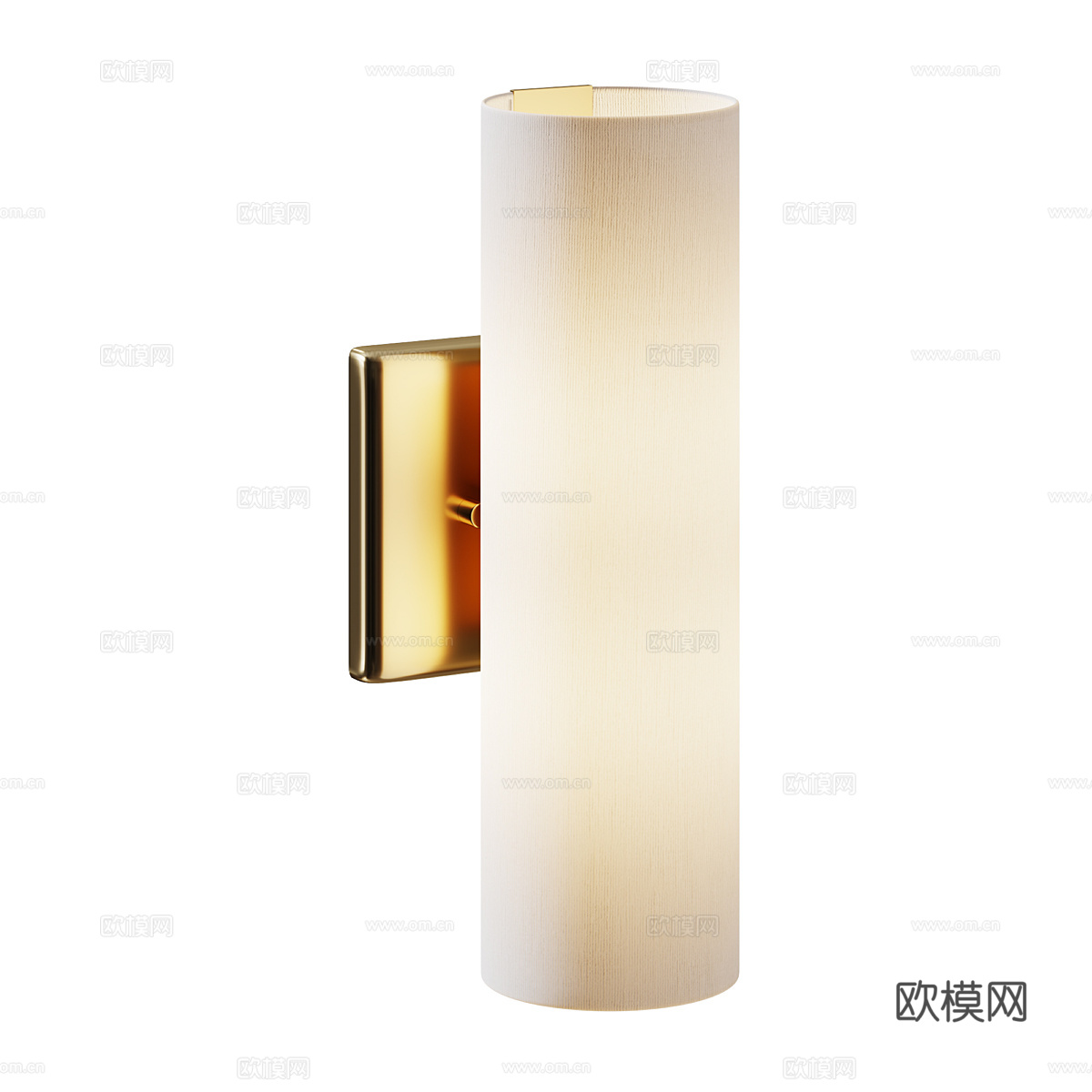 新中式轻奢装饰壁灯3d模型