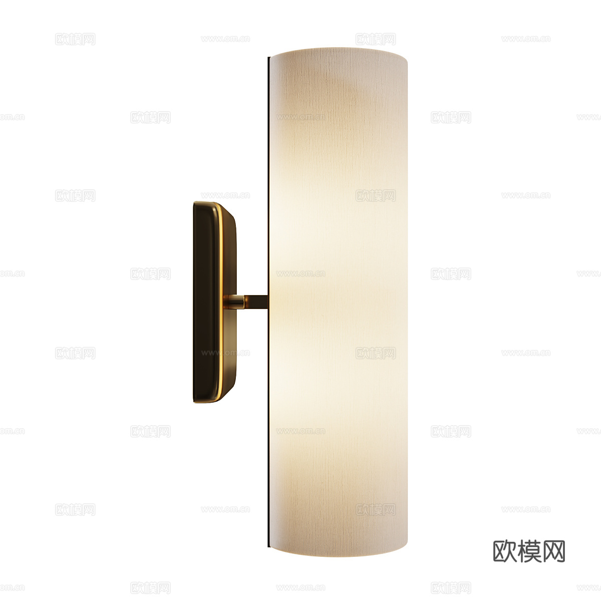 新中式轻奢装饰壁灯3d模型