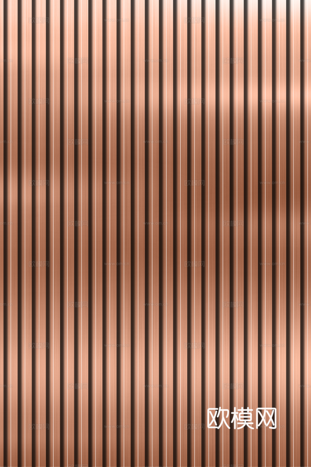 高清拉丝金属格栅长城板下载（渲染图3）