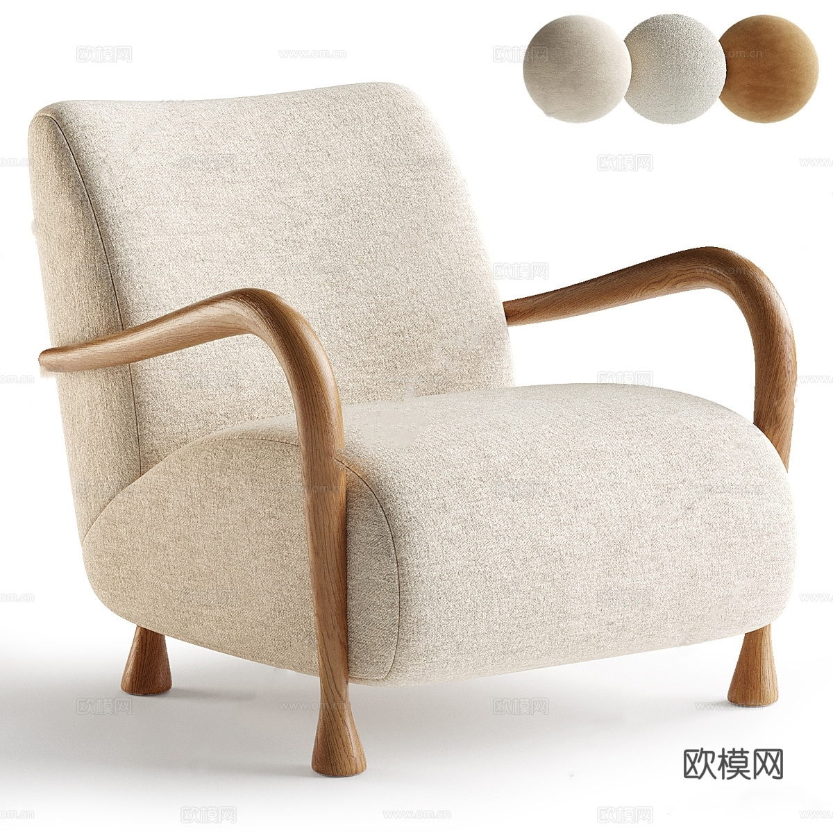 休闲椅3D模型3d模型