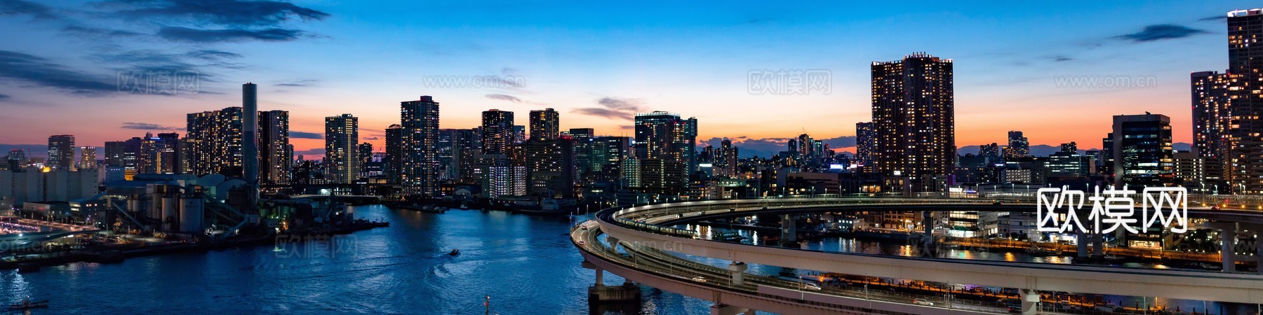 沿海城市 城市建筑