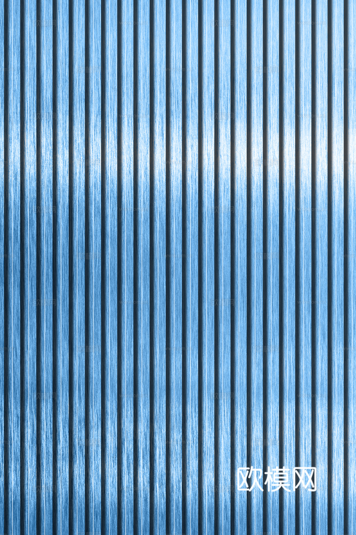 高清拉丝金属格栅长城板下载（渲染图5）