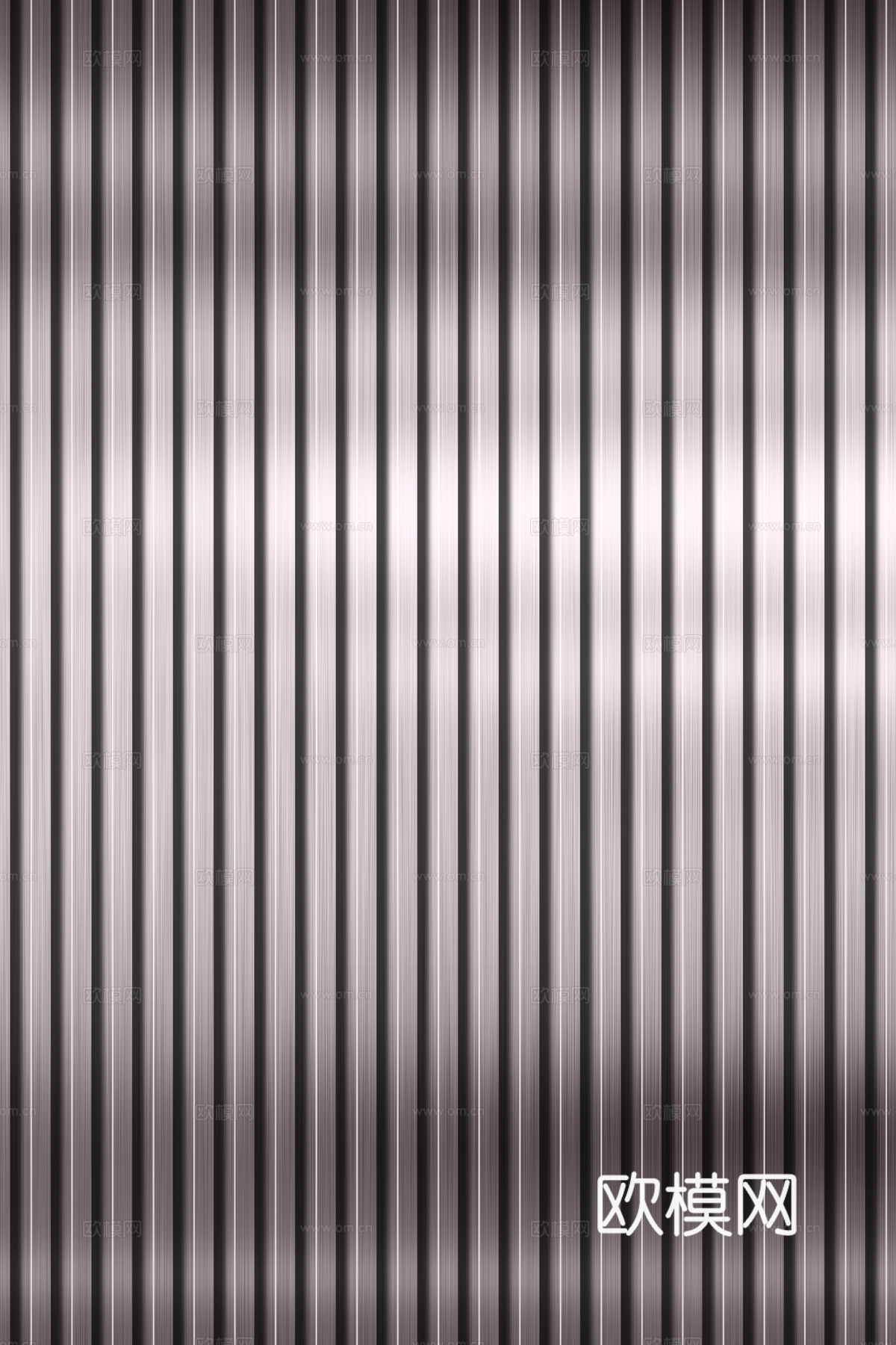 高清拉丝金属格栅长城板下载（渲染图7）