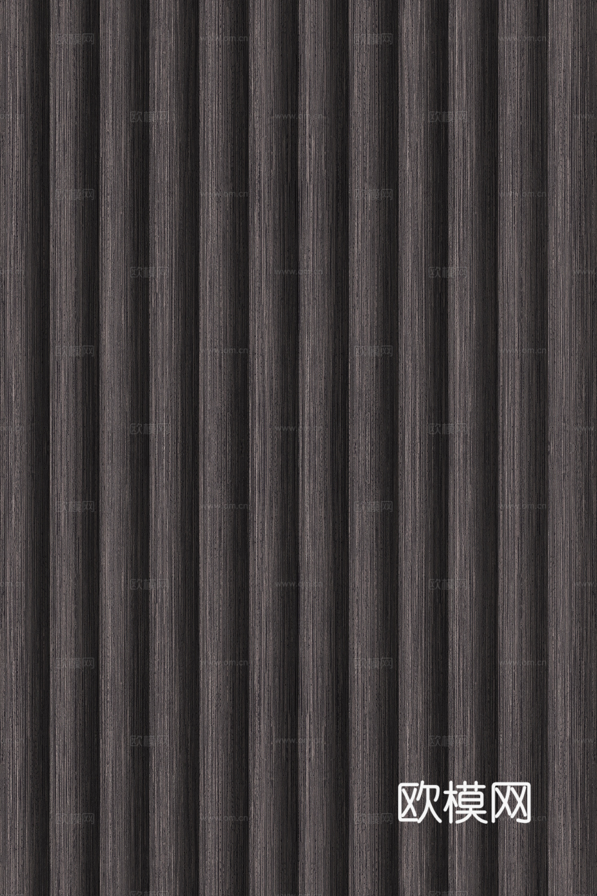 高清木纹格栅长城板下载（渲染图4）