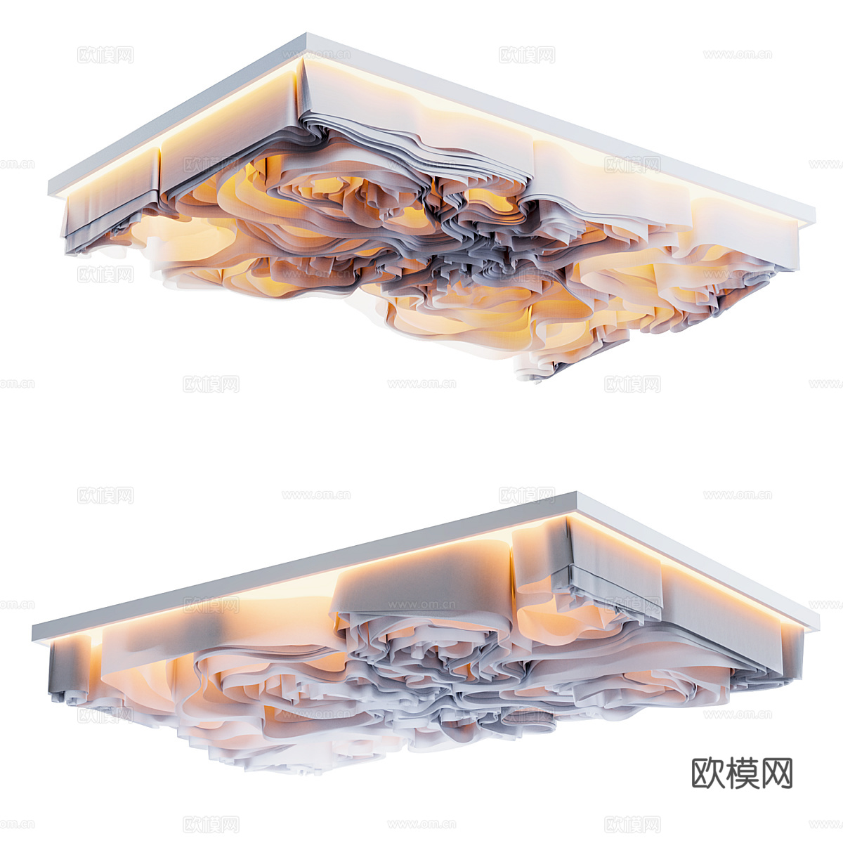 天花吊顶3d模型