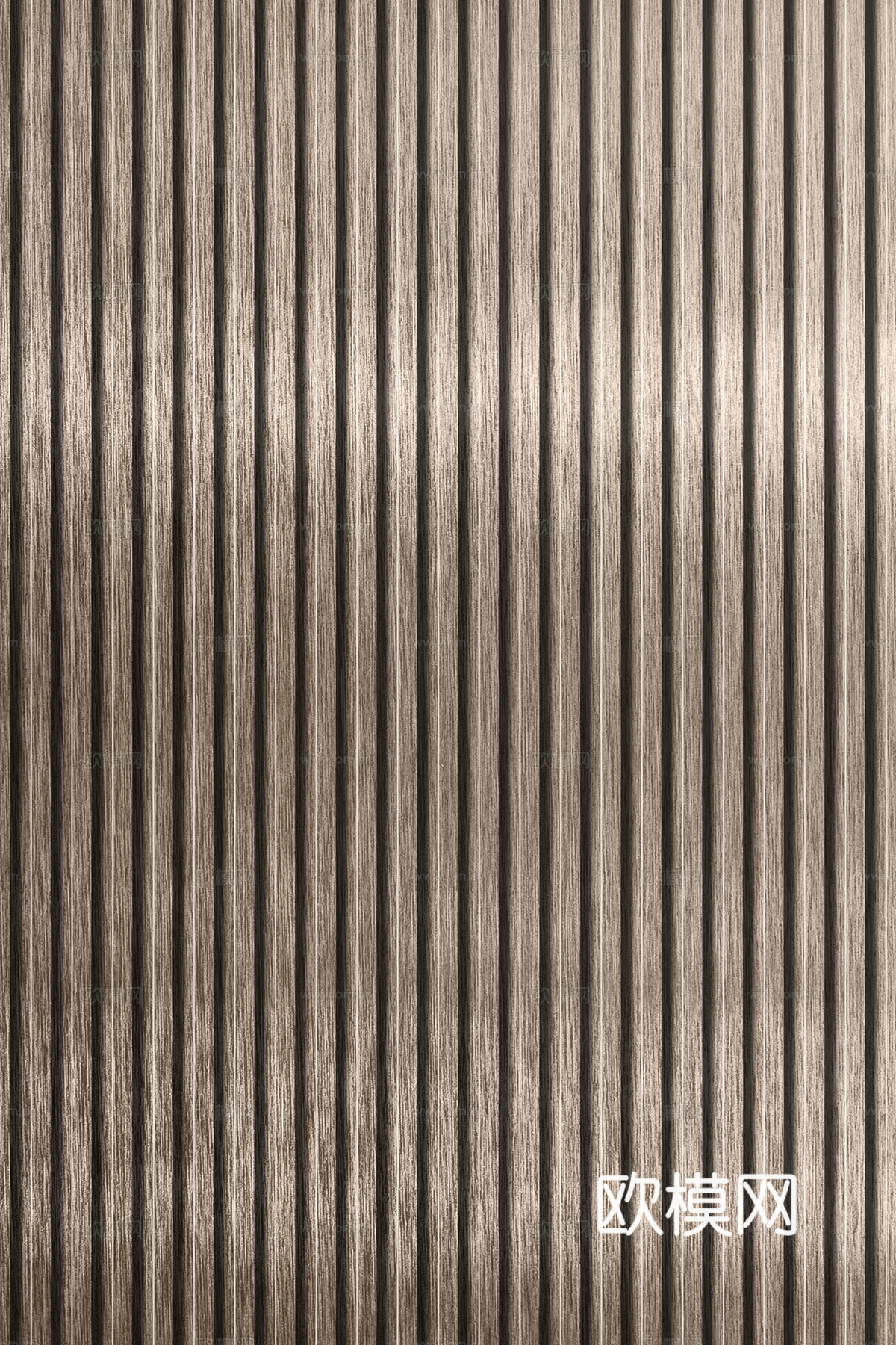 高清拉丝金属格栅长城板下载（渲染图6）