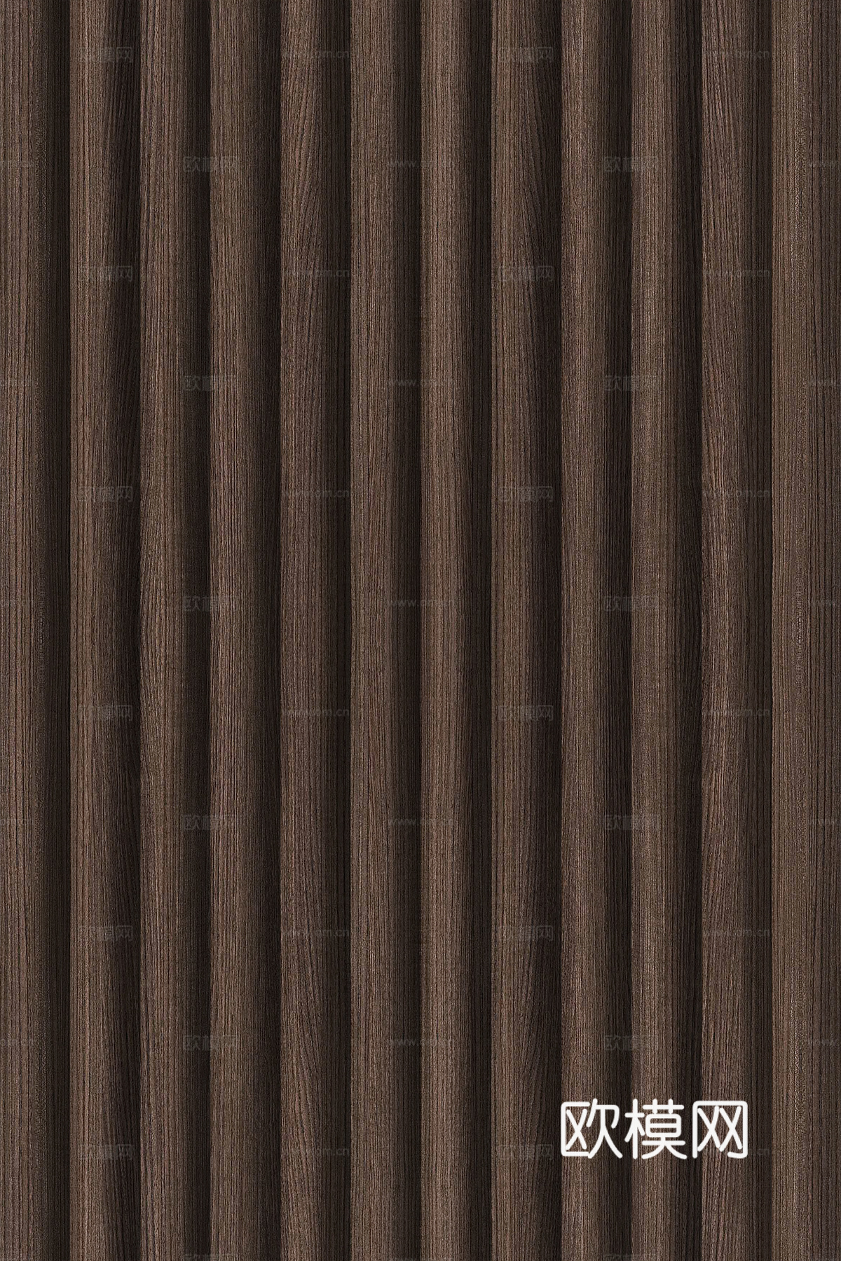 高清木纹格栅长城板下载（渲染图3）