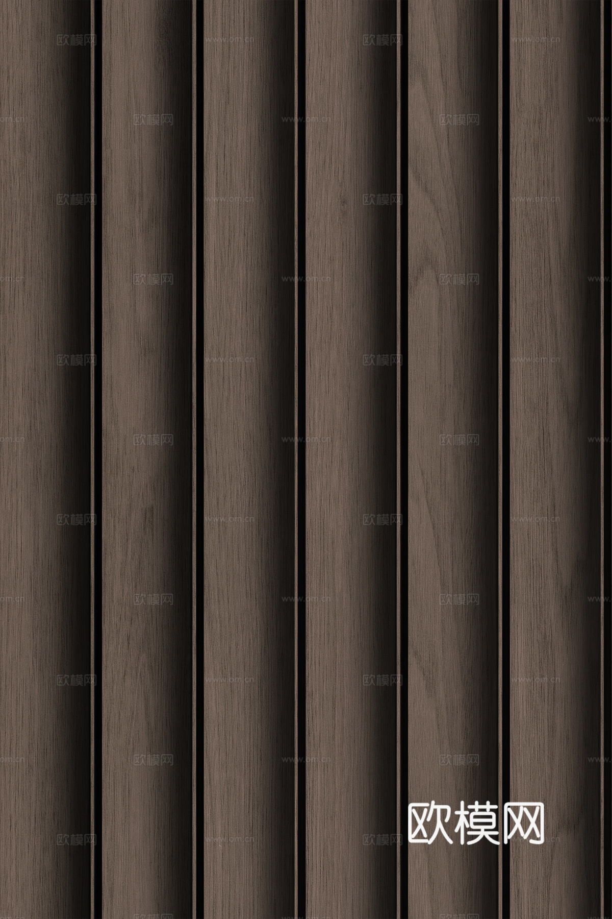 高清木纹格栅长城板下载（渲染图7）