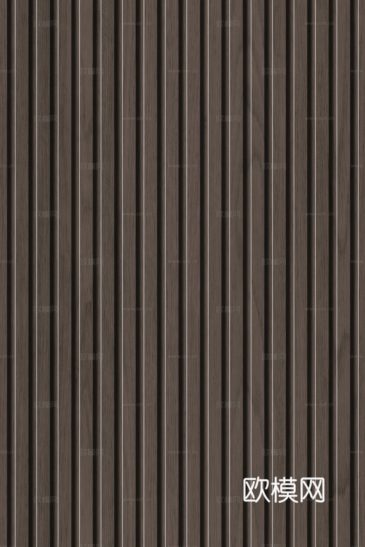 高清木纹格栅长城板下载（渲染图6）