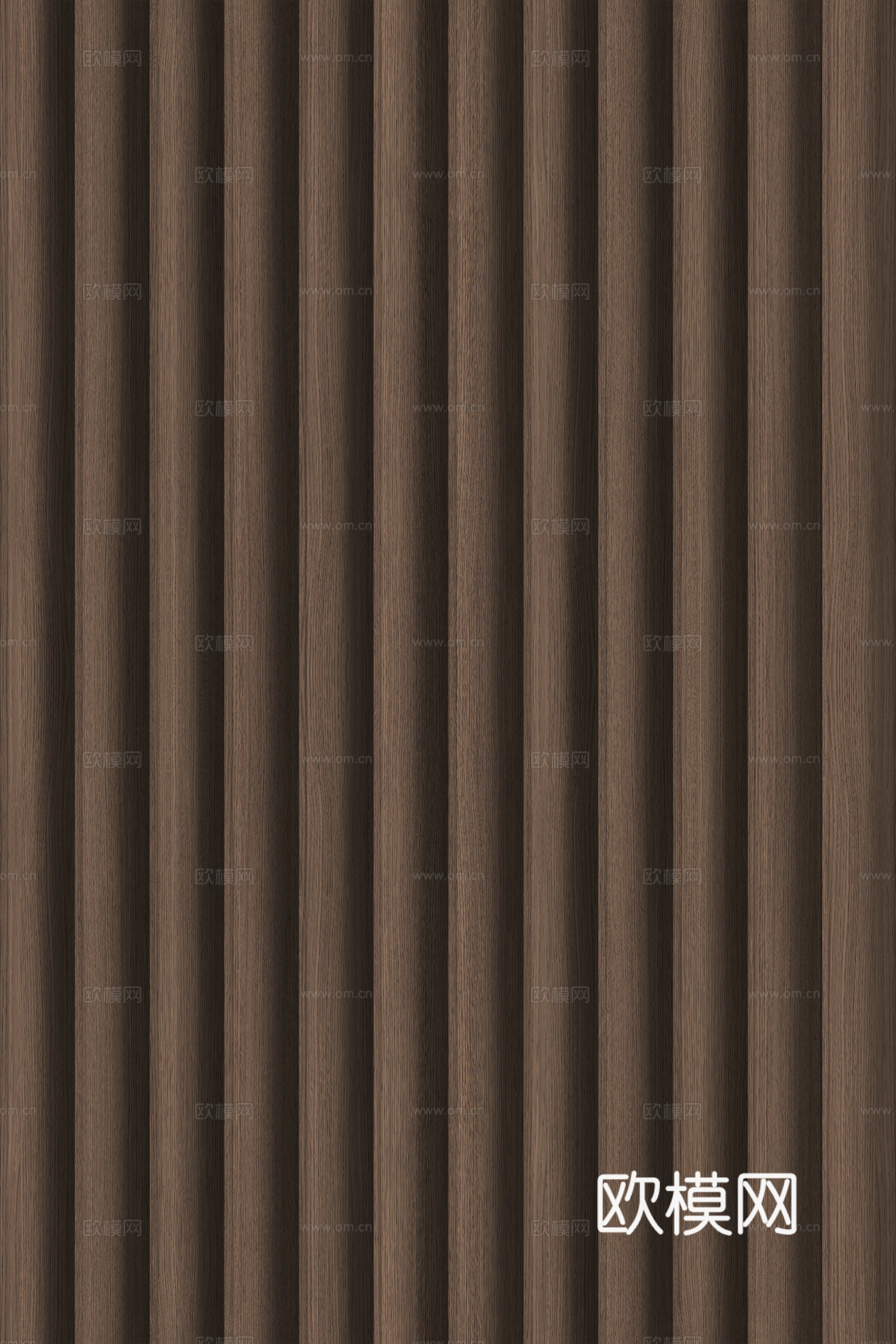 高清木纹格栅长城板下载（渲染图7）