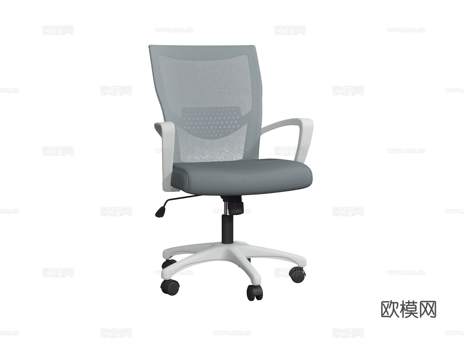 简单办公椅3d模型