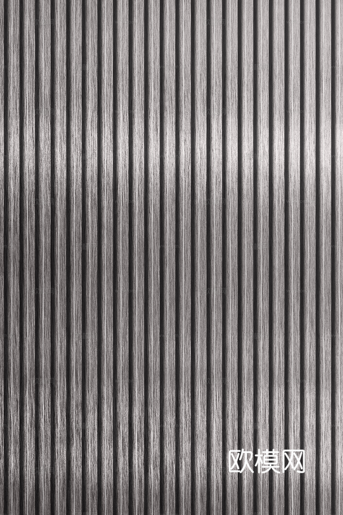 高清拉丝金属格栅长城板下载（渲染图5）