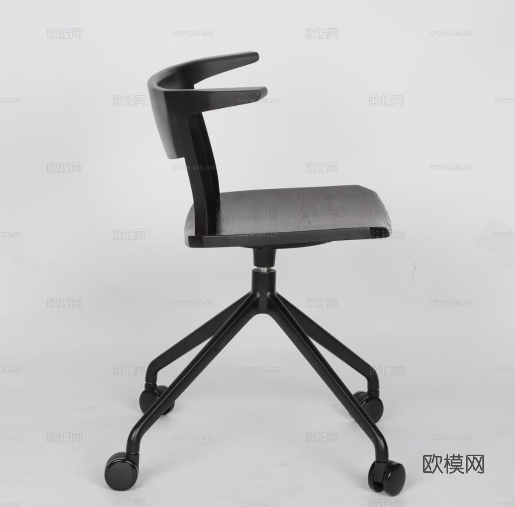 现代北欧办公椅su模型
