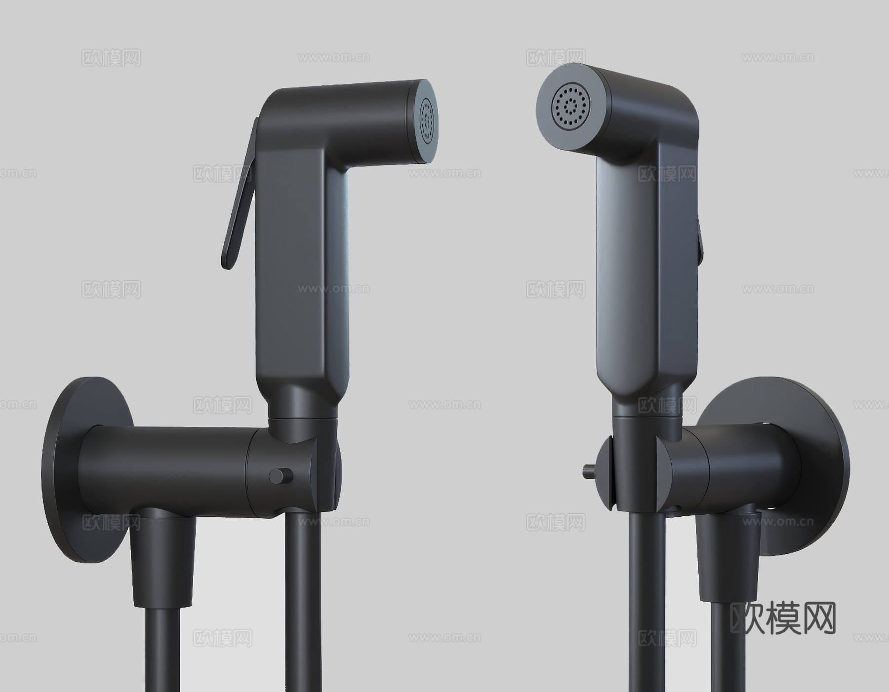 妇洗器龙头 肛门冲洗器 马桶冲洗喷枪水龙头3d模型