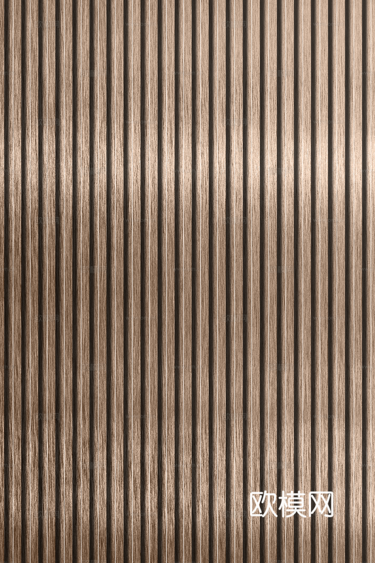 高清拉丝金属格栅长城板下载（渲染图4）