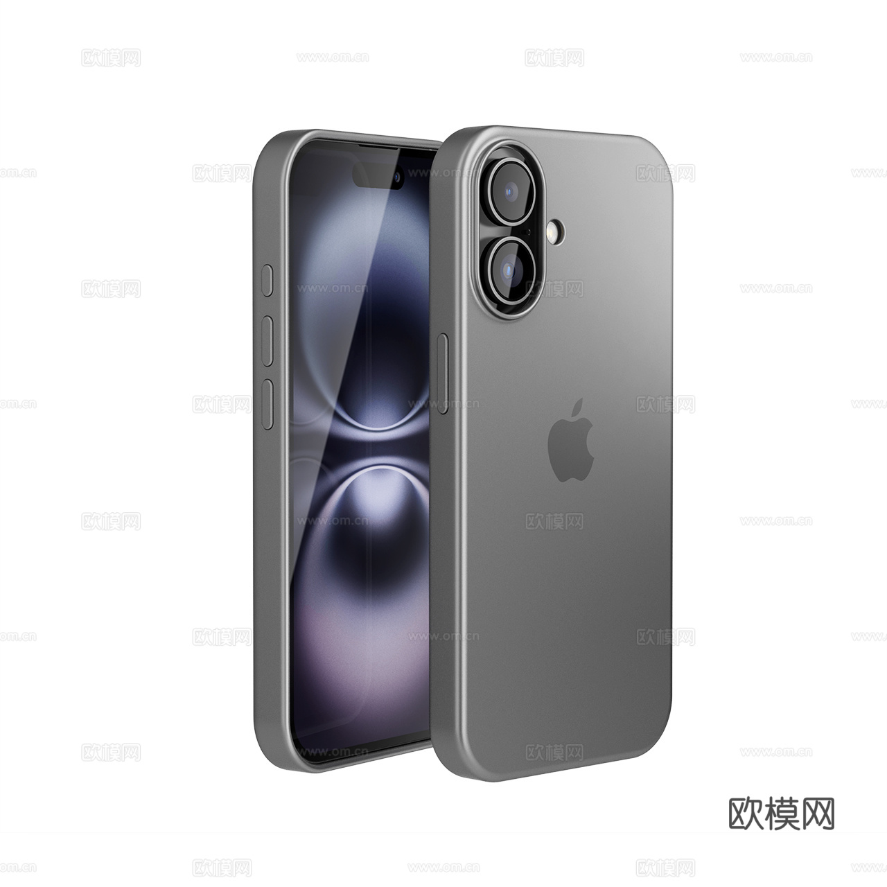 Apple 的 iPhone 16 2024 硅胶壳3d模型