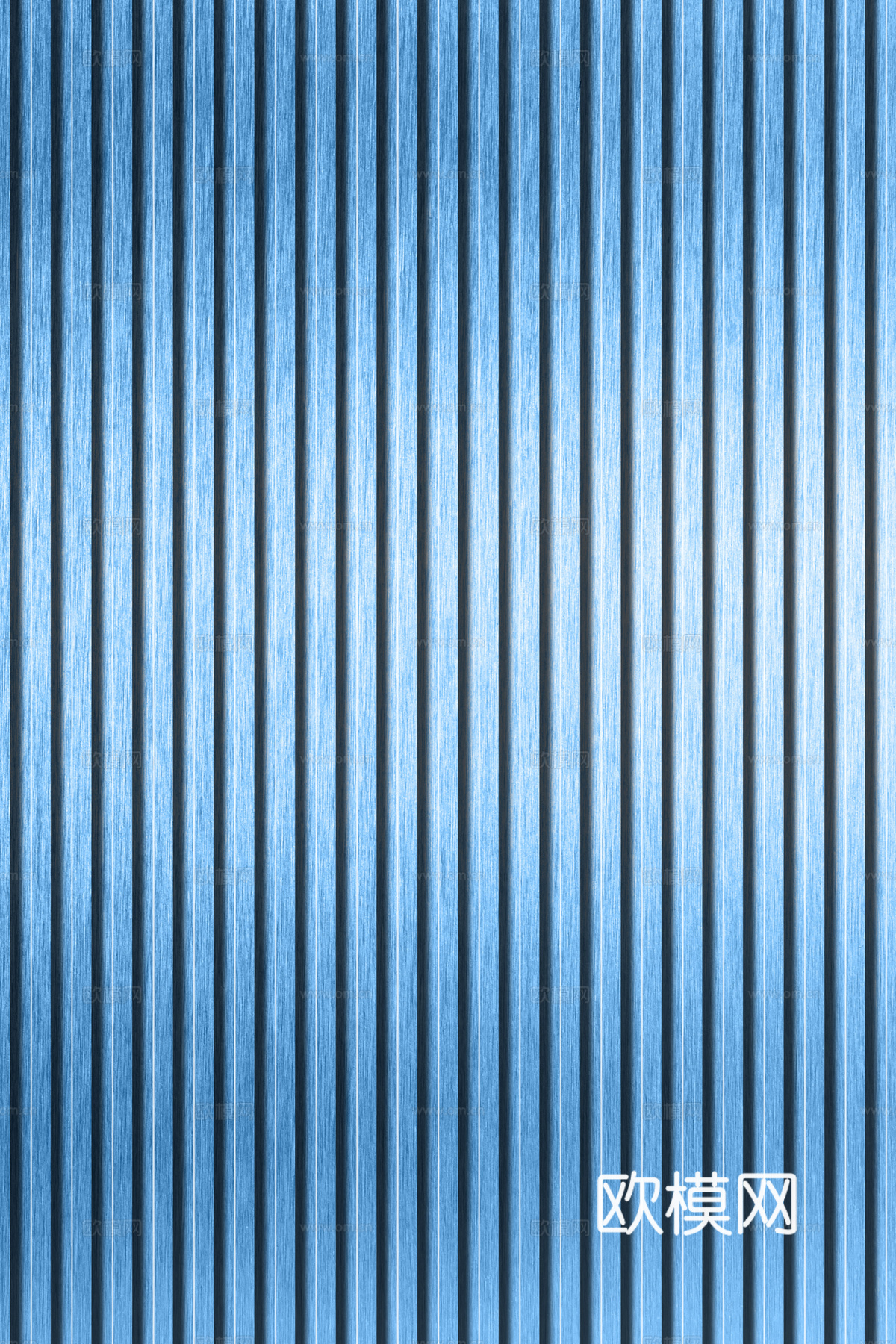 高清拉丝金属格栅长城板下载（渲染图3）