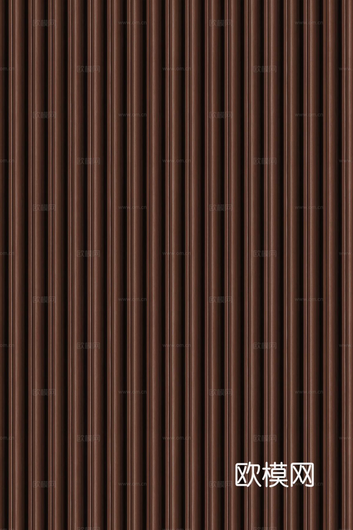 高清木纹格栅长城板下载（渲染图7）