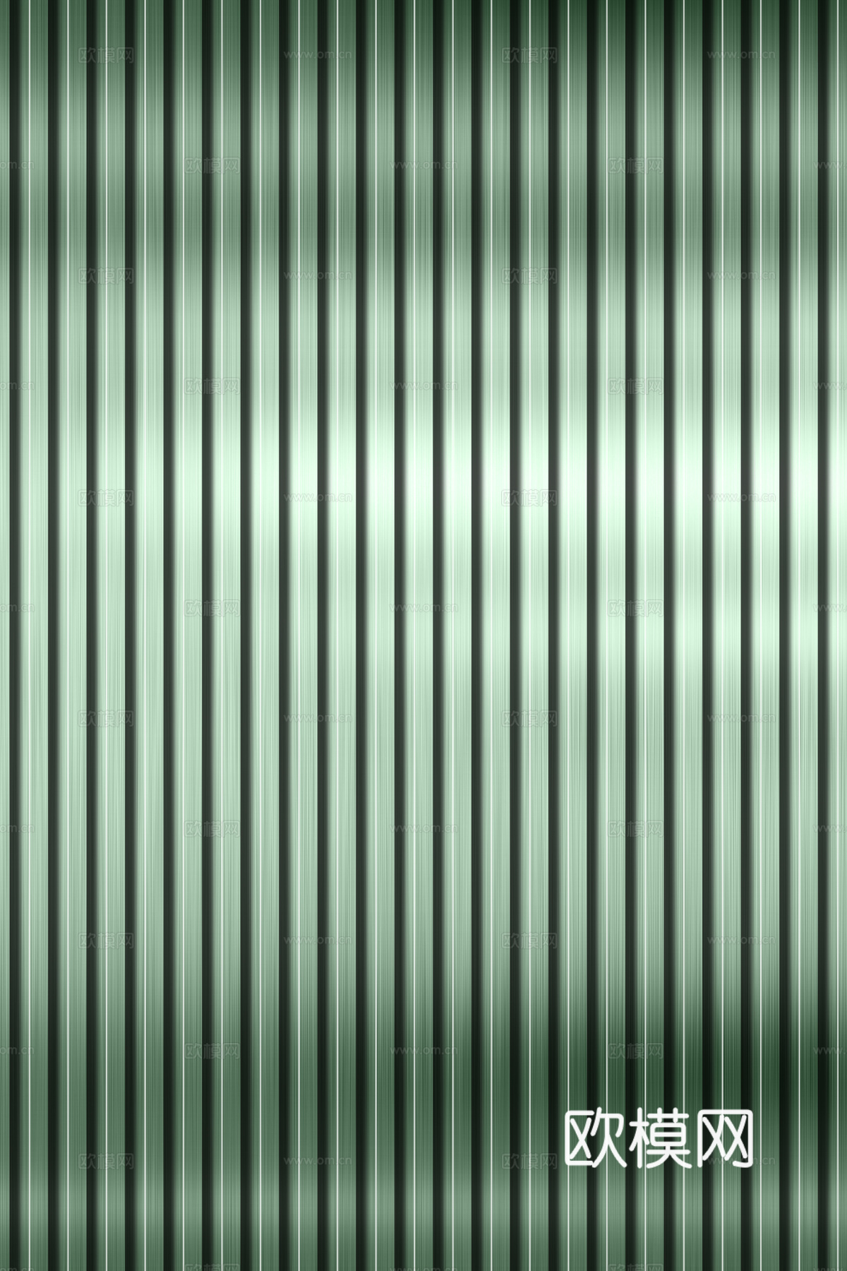 高清拉丝金属格栅长城板下载（渲染图2）