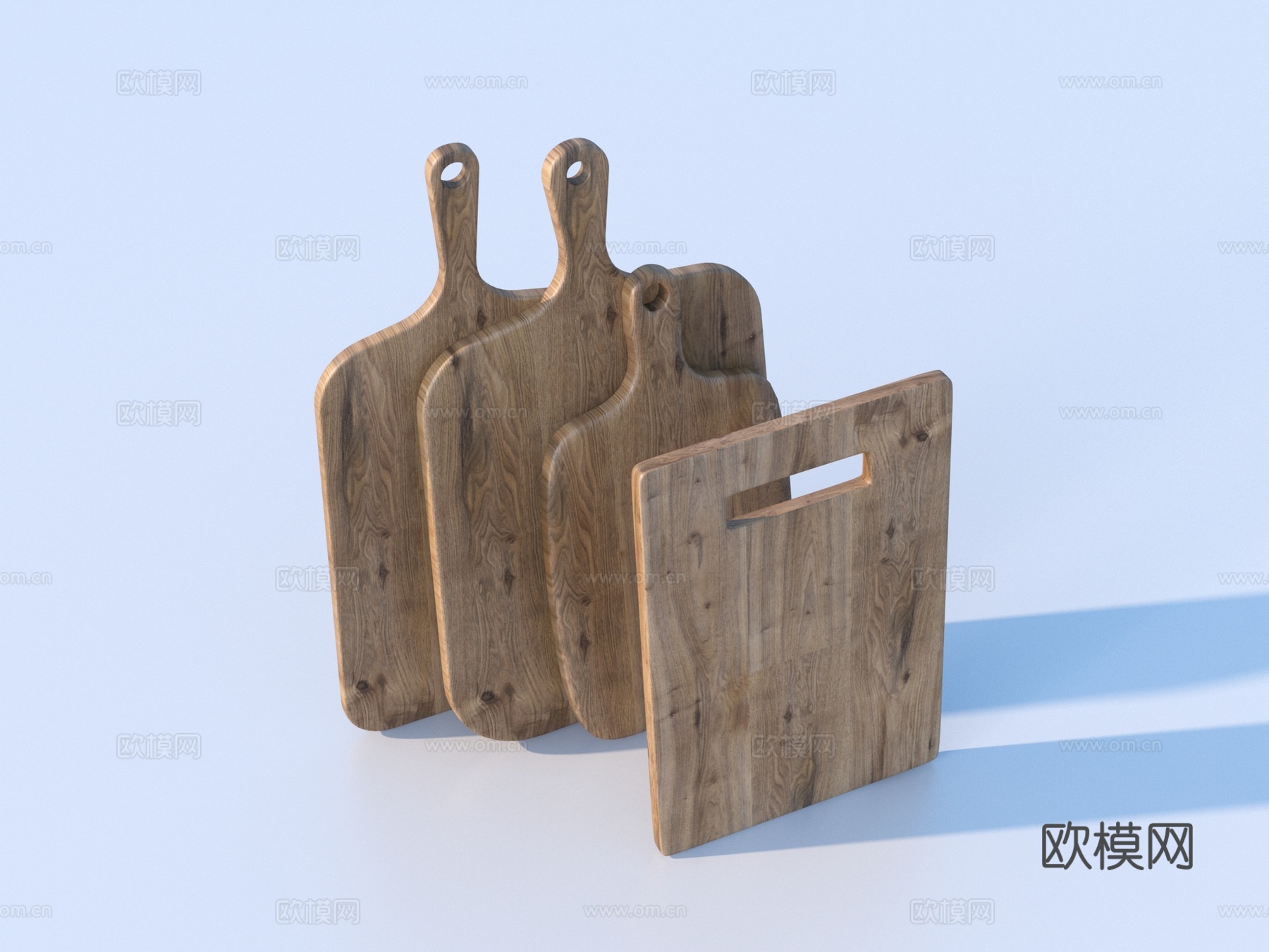 菜板 砧板 厨房用品3d模型