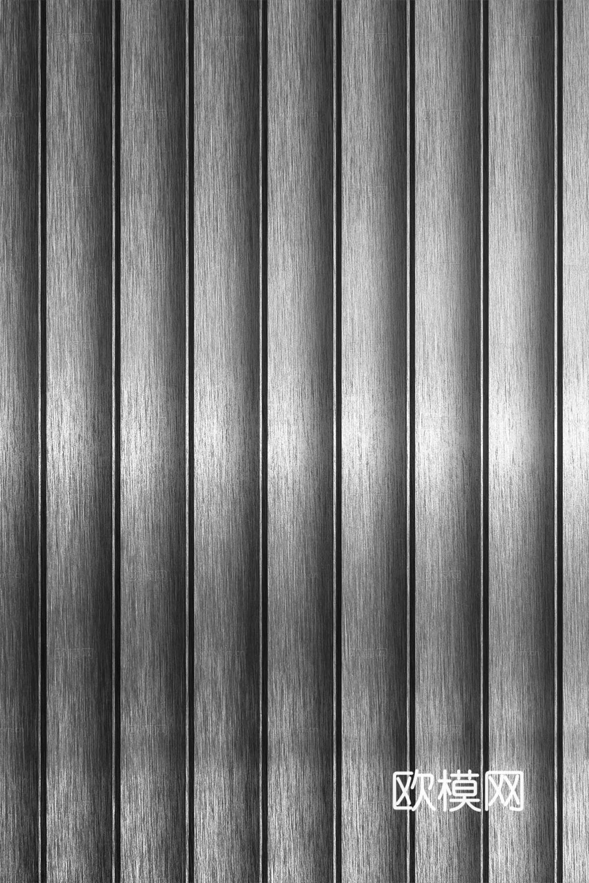 高清拉丝金属格栅长城板下载（渲染图6）