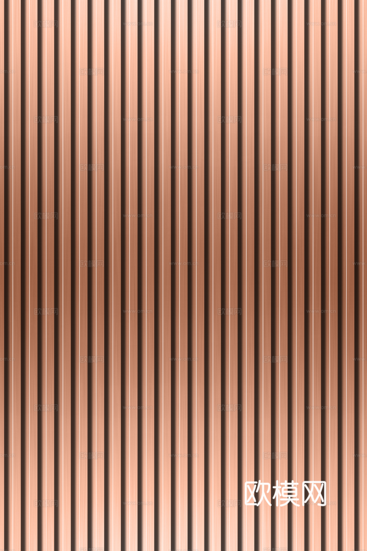 高清拉丝金属格栅长城板下载（渲染图1）