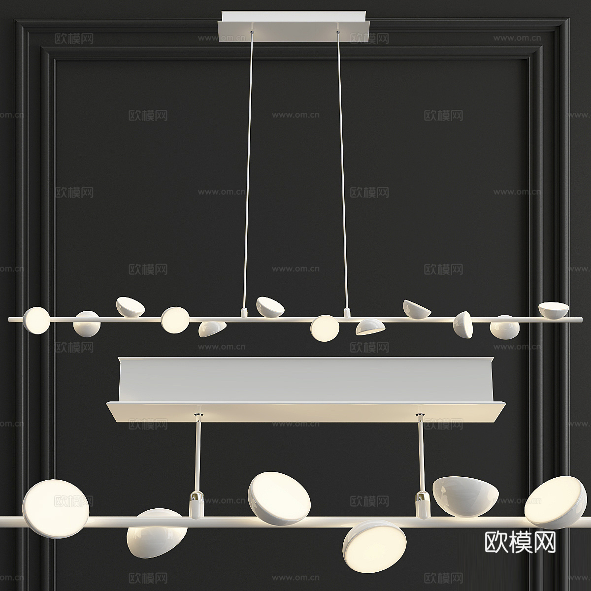 吊灯 装饰灯3d模型