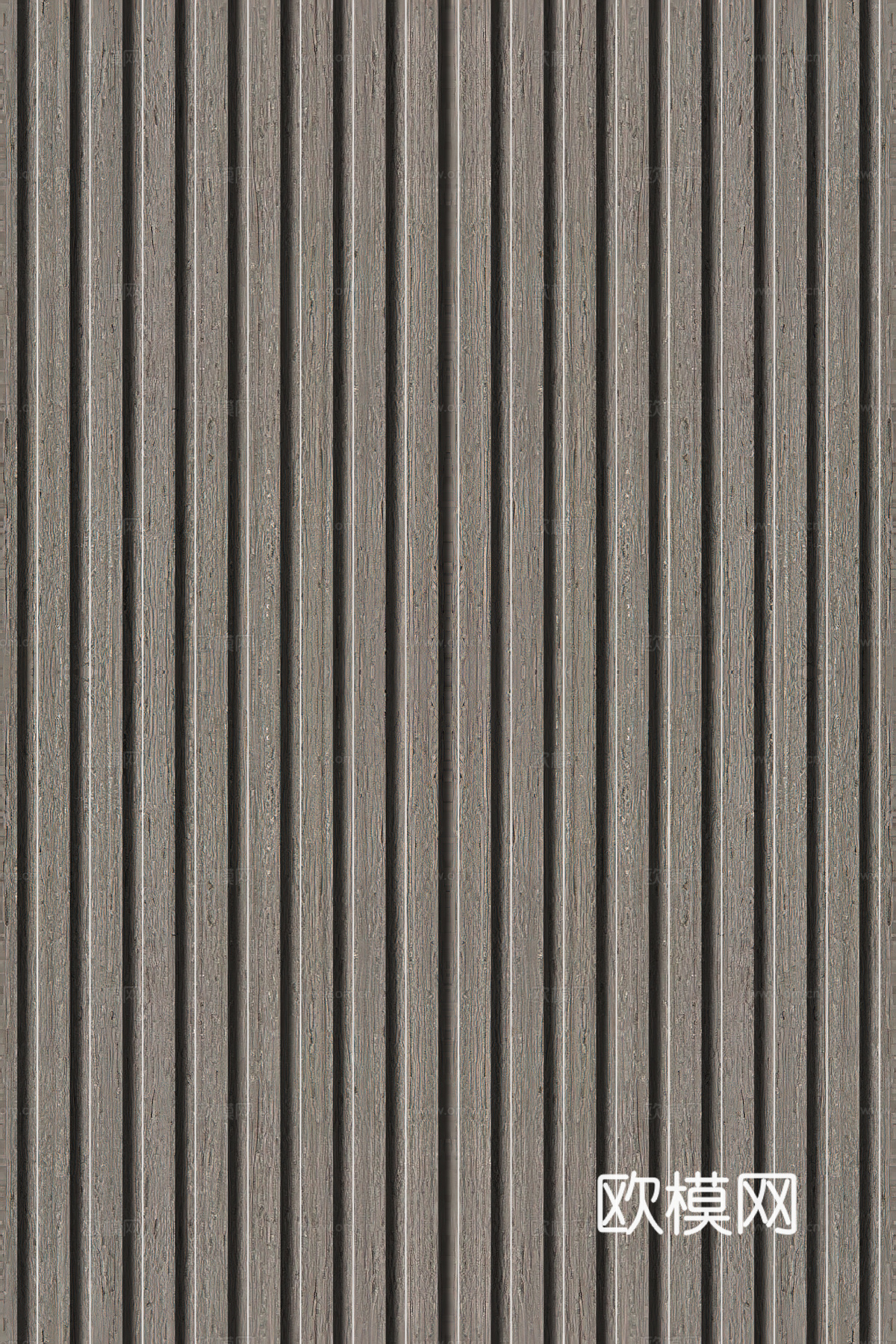 高清木纹格栅长城板下载（渲染图6）