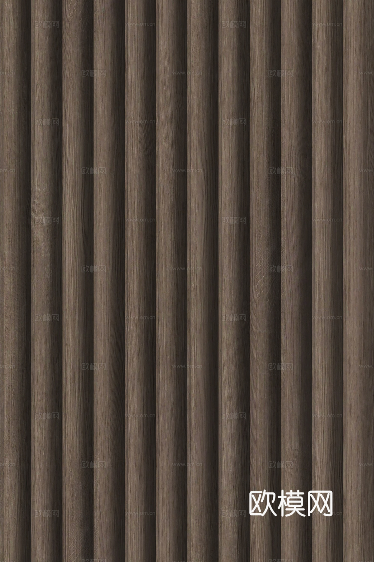 高清木纹格栅长城板下载（渲染图3）