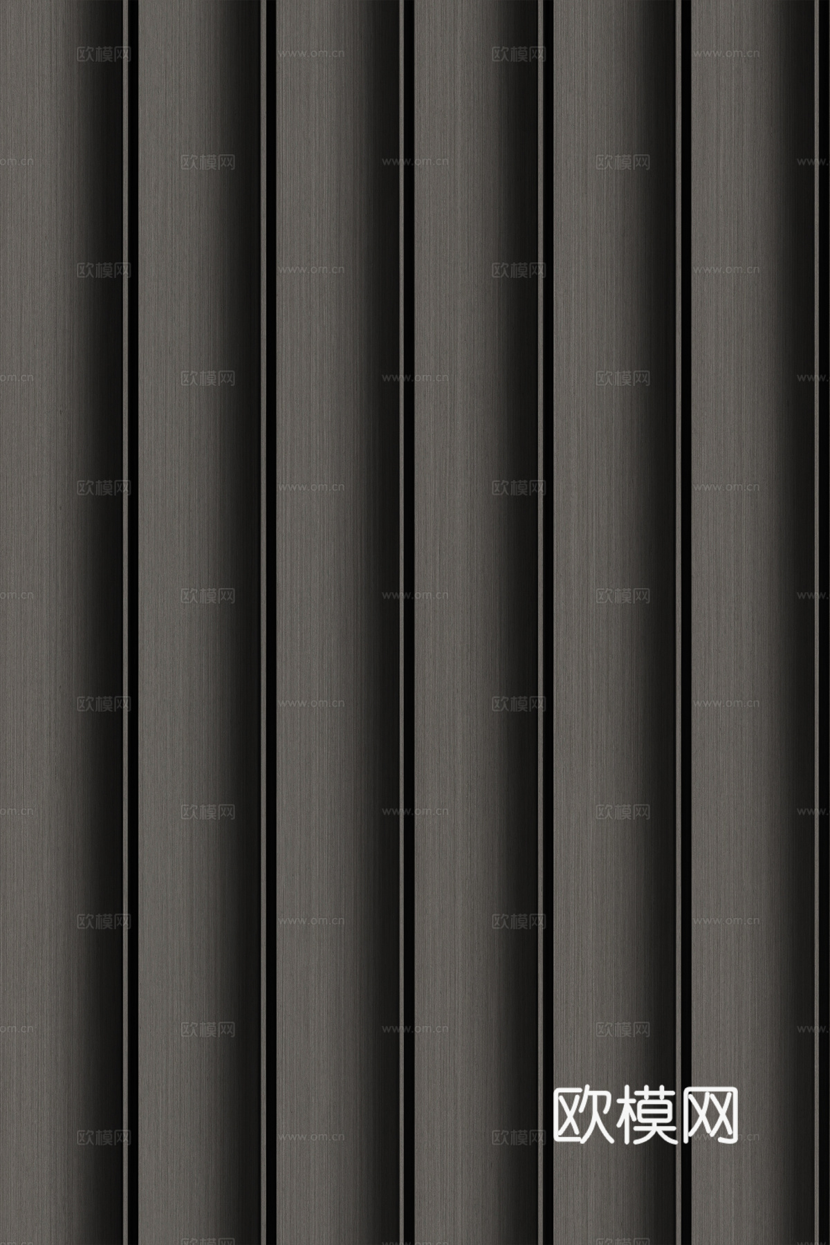高清木纹格栅长城板下载（渲染图3）