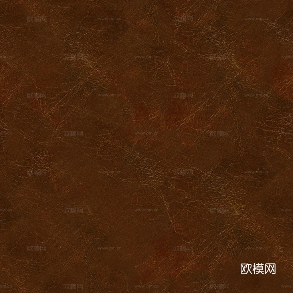 棕色细纹皮革贴图