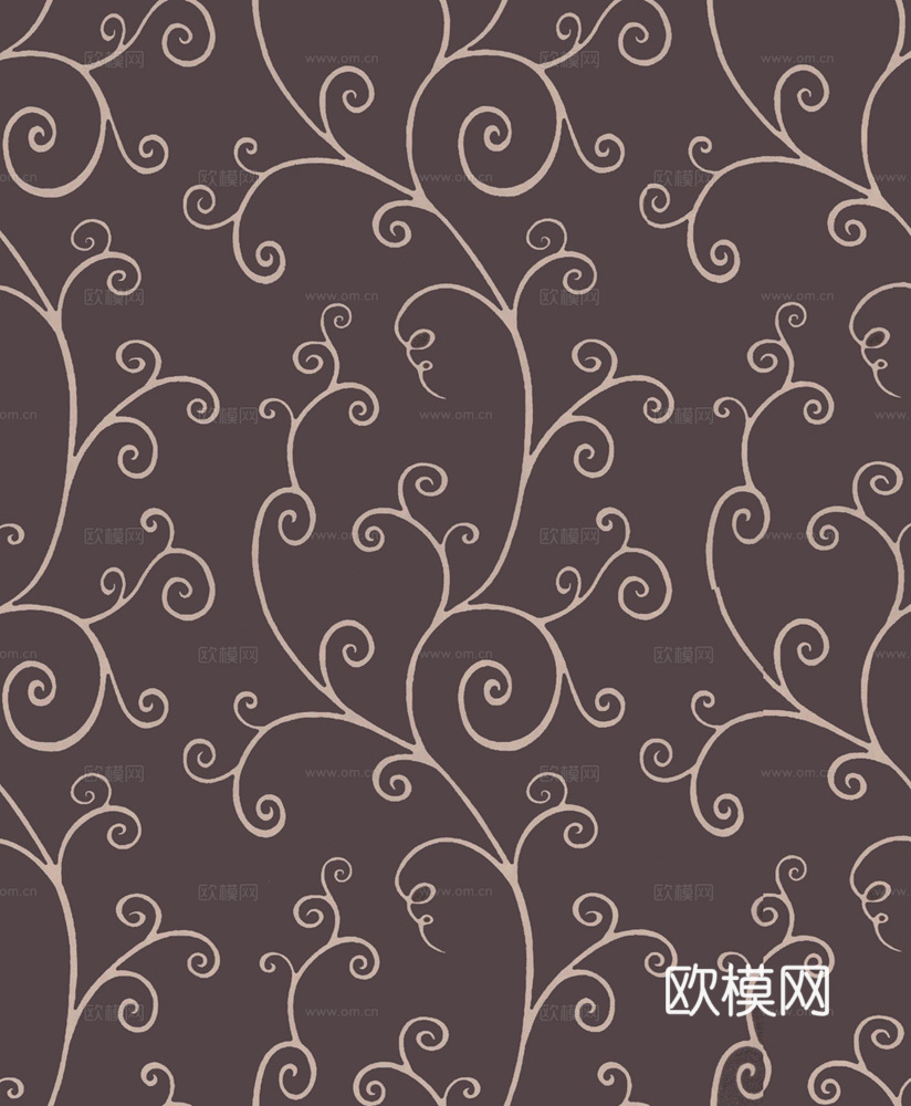 欧式法式壁纸  复古花纹壁纸  布艺壁纸下载