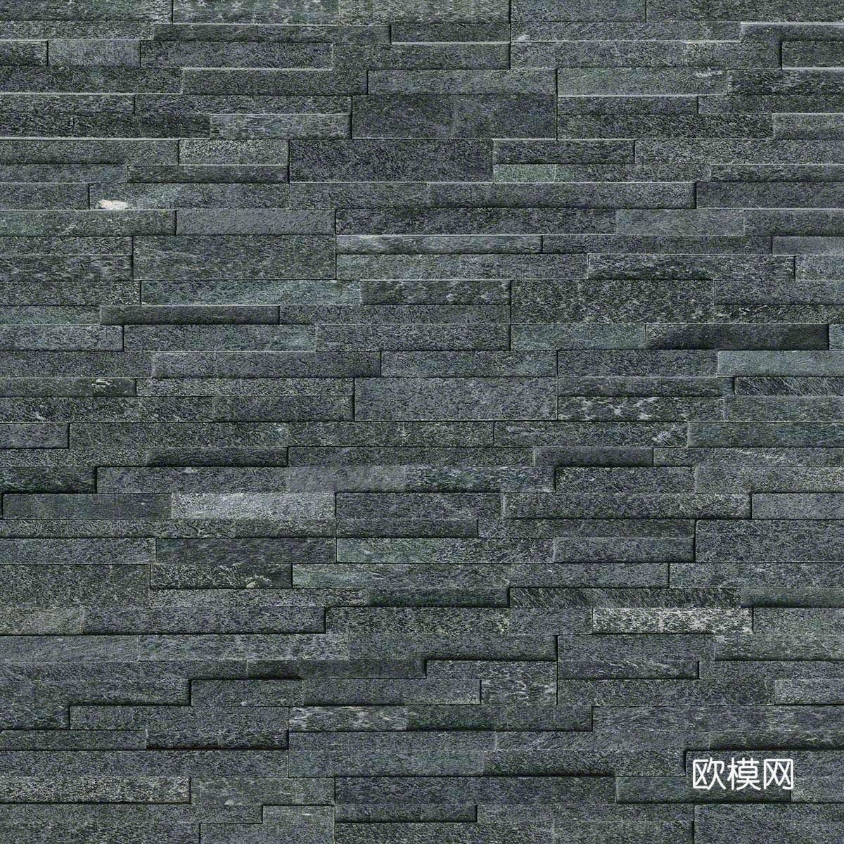 黑色文化砖墙