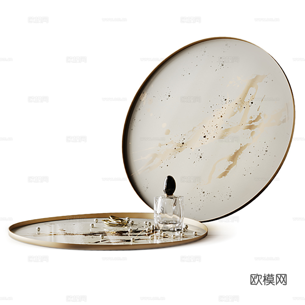 饰品摆件 蜡烛 香薰3d模型