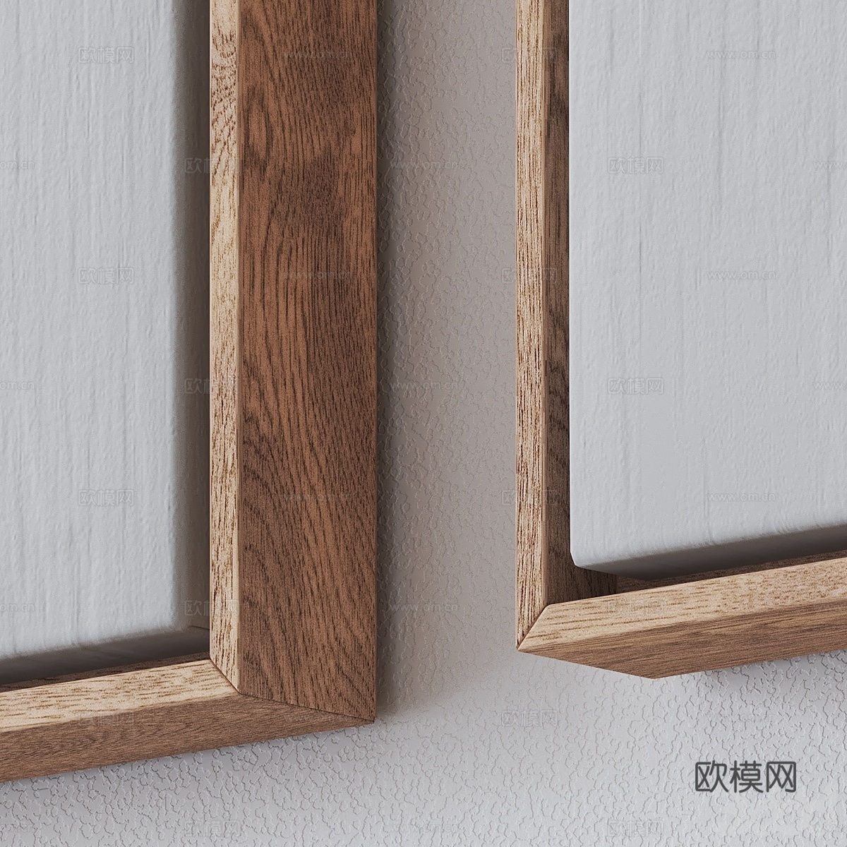 新中式装饰挂画3d模型