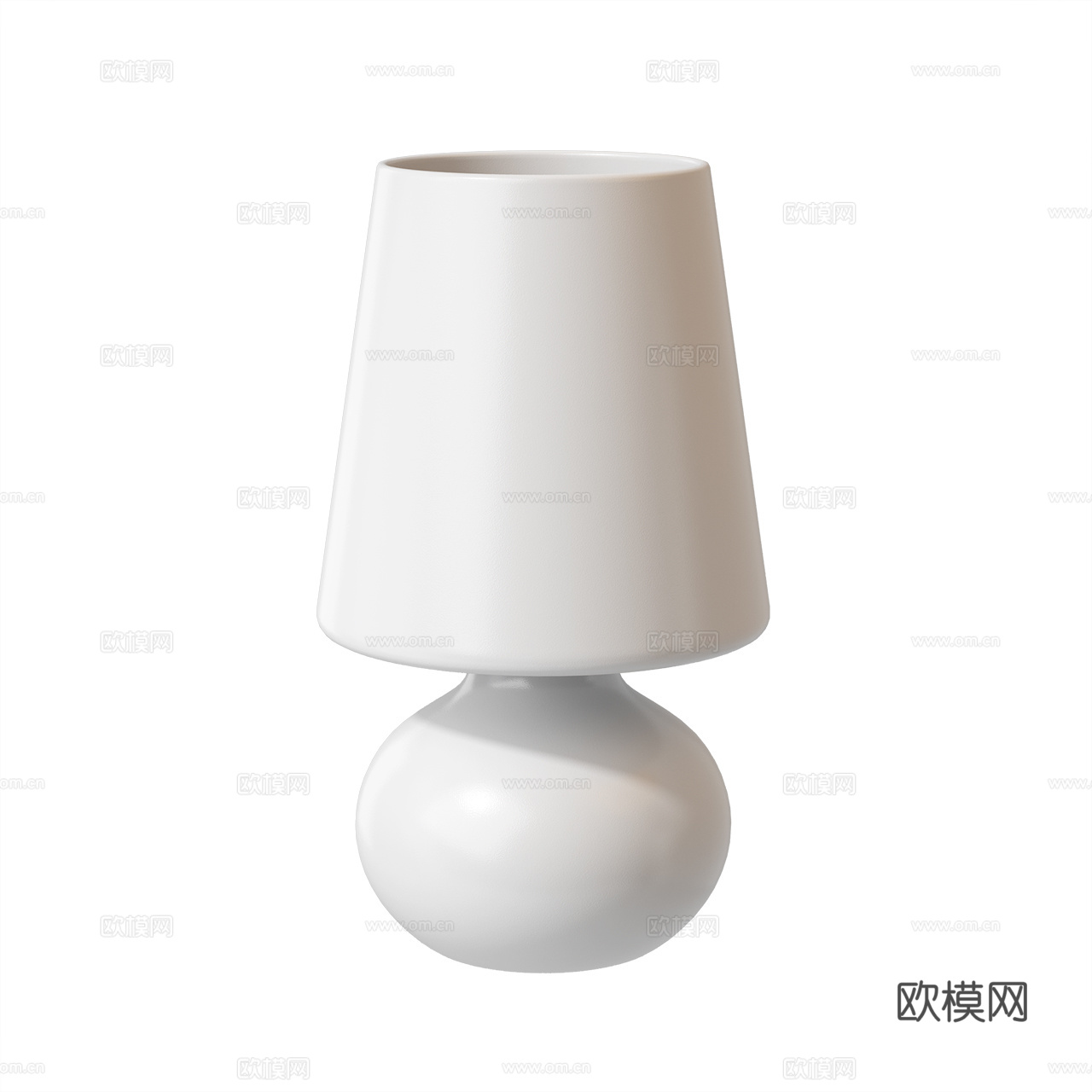 FontanaArte 极简花瓶 现代花瓶 陶瓷花瓶3d模型