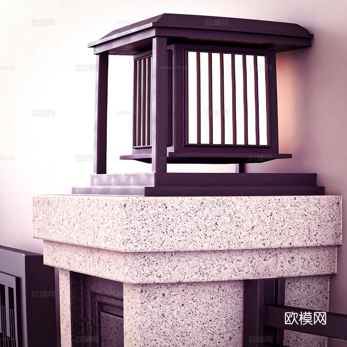 庭院灯3d模型