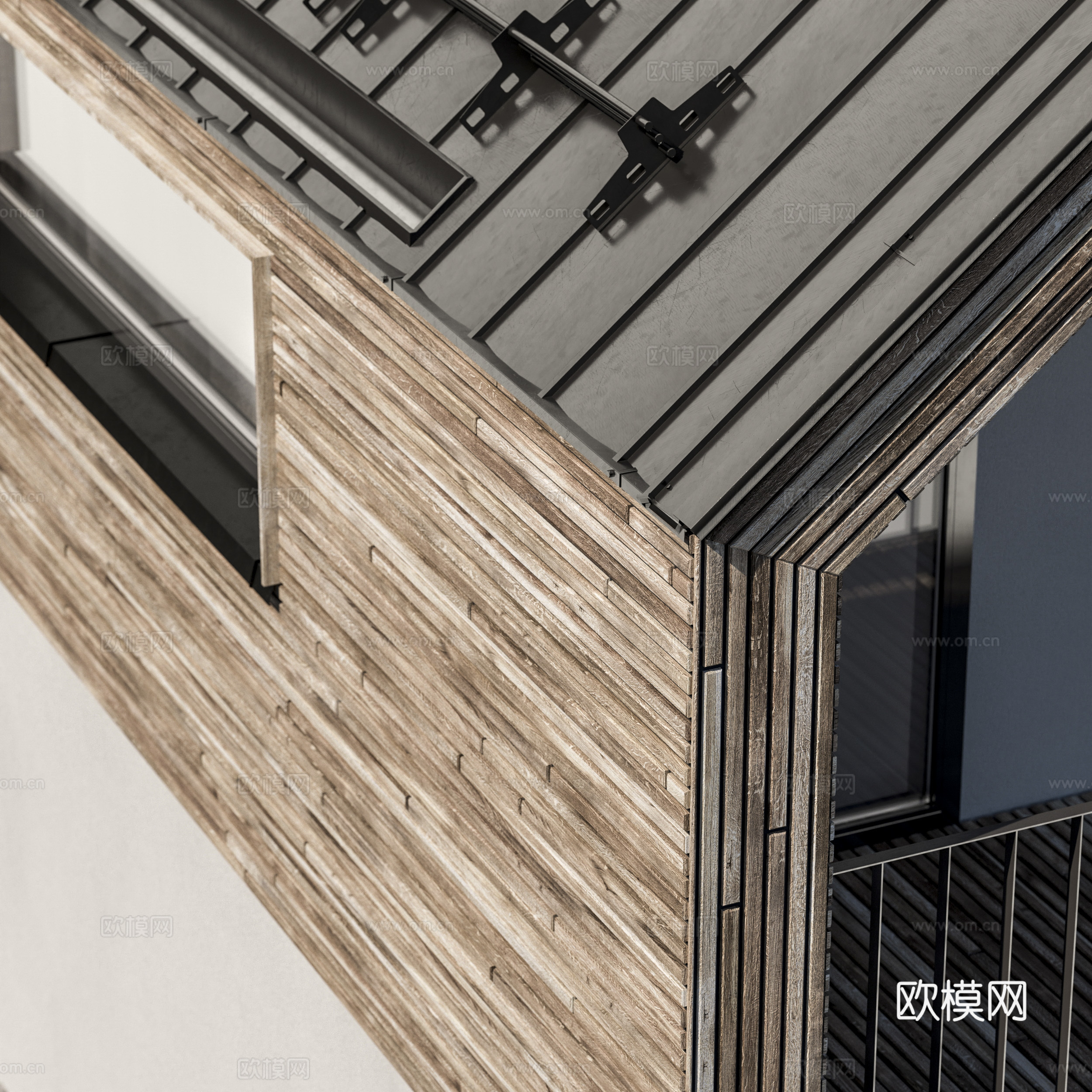 现代房屋 房屋 民宅3d模型