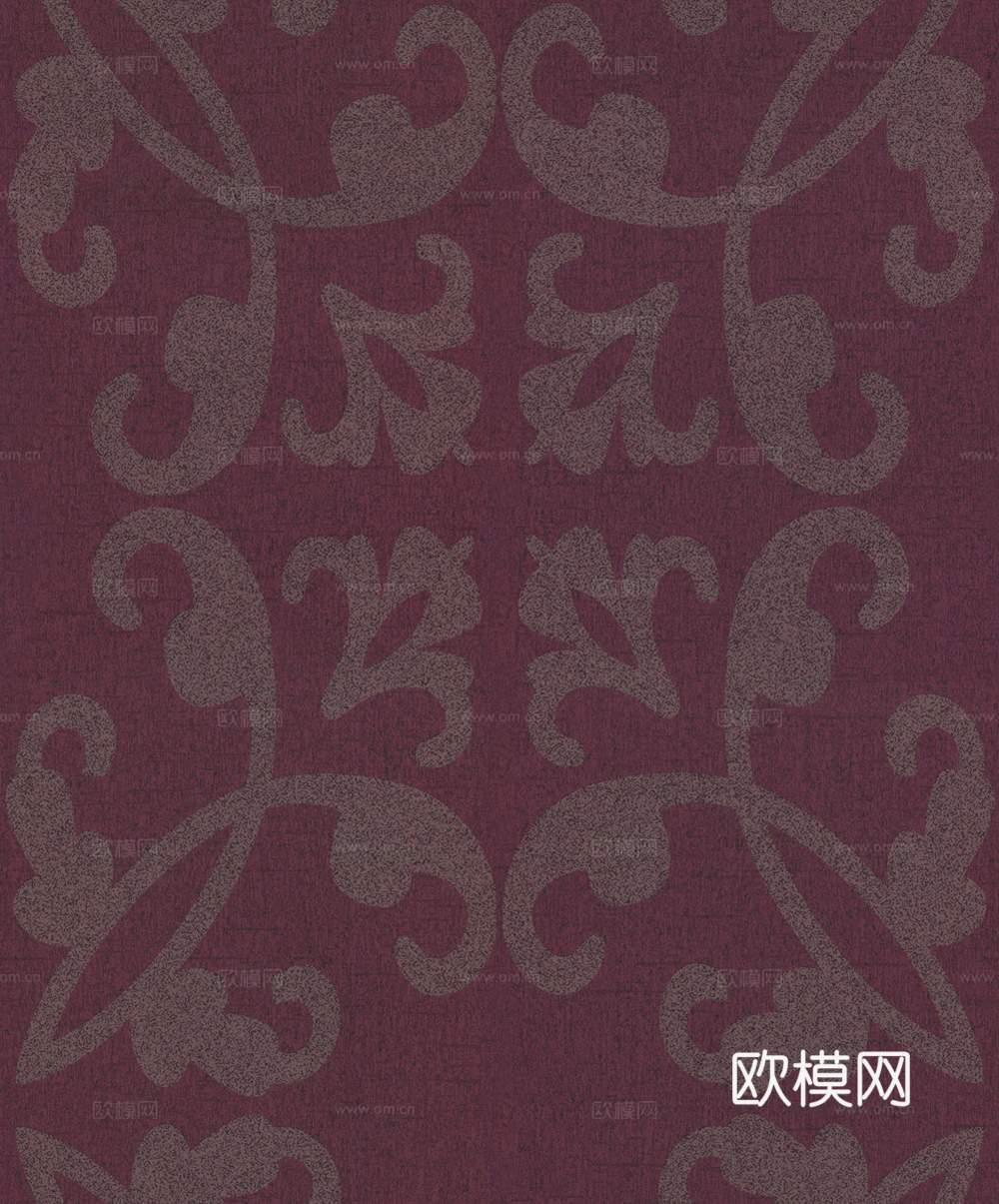 欧式法式壁纸  复古花纹壁纸  布艺壁纸