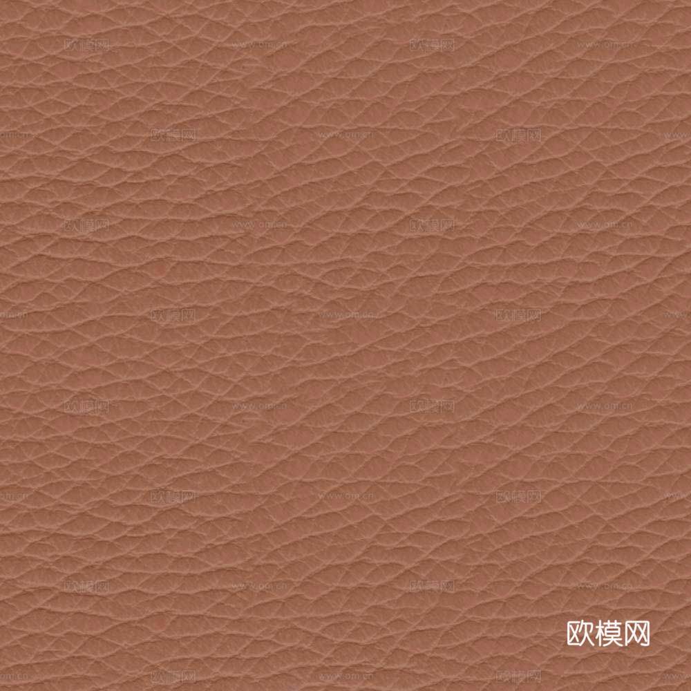 棕色粗纹皮革贴图